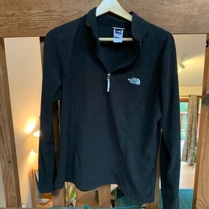 North Face fleece quarter zip